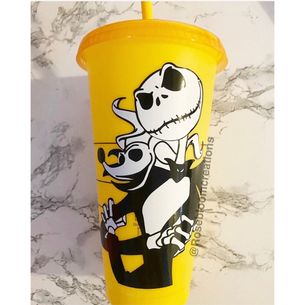 Jack skellington cold cup